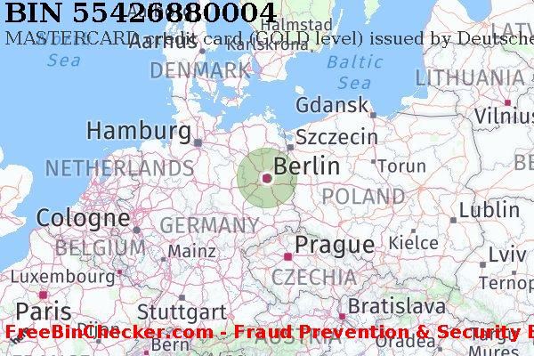 55426880004 MASTERCARD credit Germany DE BIN List