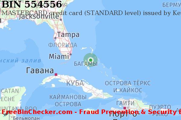 554556 MASTERCARD credit Bahamas BS Список БИН