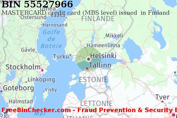 55527966 MASTERCARD credit Finland FI BIN Liste 