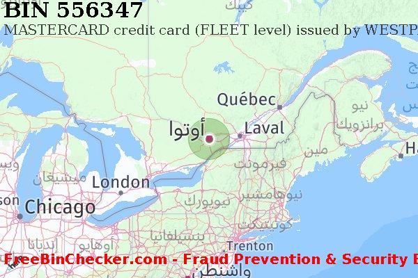 556347 MASTERCARD credit Canada CA قائمة BIN