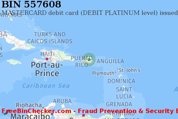 557608 MASTERCARD debit Puerto Rico PR BIN List