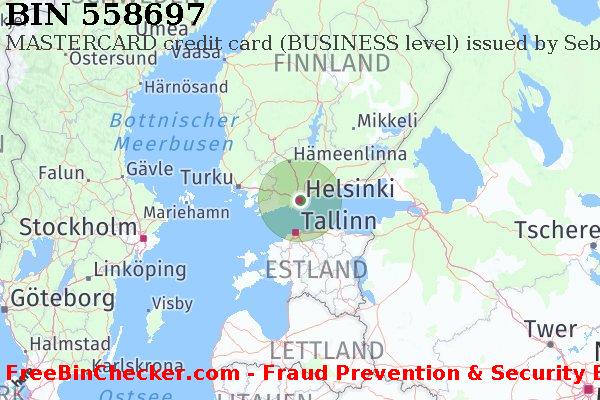 558697 MASTERCARD credit Finland FI BIN-Liste