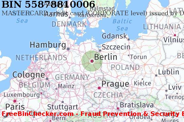 55878810006 MASTERCARD credit Germany DE BIN List