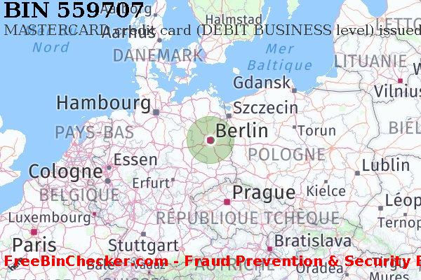 559707 MASTERCARD credit Germany DE BIN Liste 