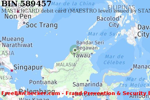589457 MASTERCARD debit Brunei Darussalam BN Lista de BIN
