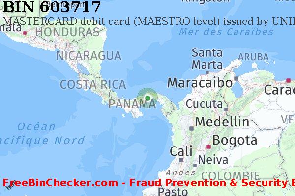 603717 MASTERCARD debit Panama PA BIN Liste 