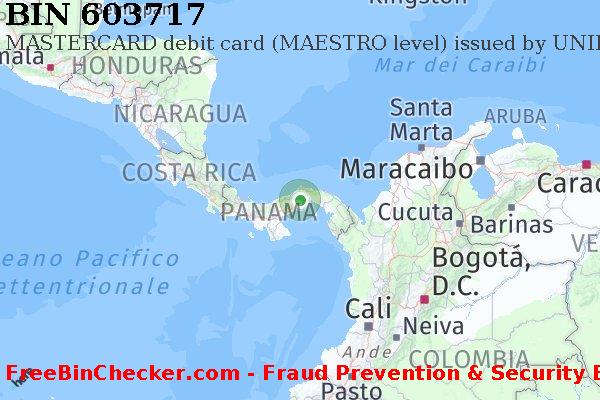 603717 MASTERCARD debit Panama PA Lista BIN