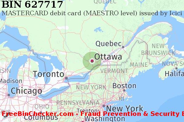 627717 MASTERCARD debit Canada CA BIN List