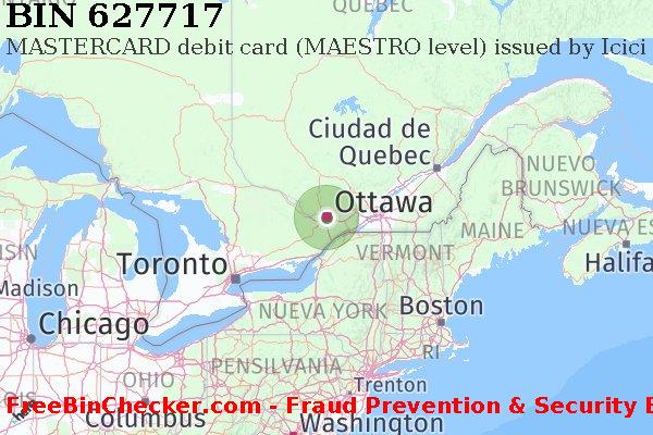 627717 MASTERCARD debit Canada CA Lista de BIN