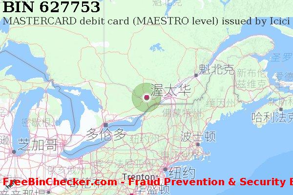 627753 MASTERCARD debit Canada CA BIN列表