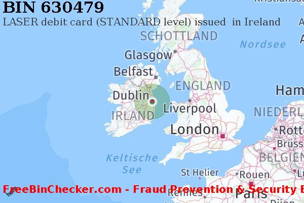 630479 LASER debit Ireland IE BIN-Liste