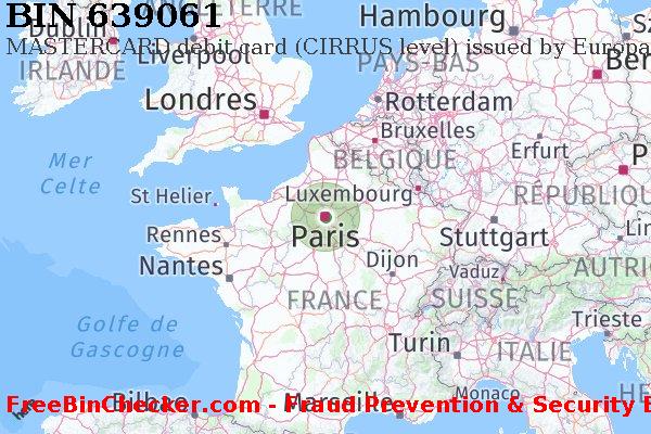 639061 MASTERCARD debit France FR BIN Liste 