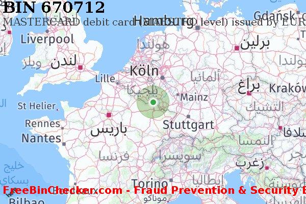 670712 MASTERCARD debit Luxembourg LU قائمة BIN