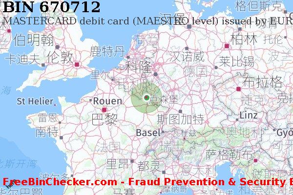 670712 MASTERCARD debit Luxembourg LU BIN列表
