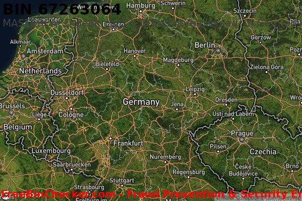 67263064 MASTERCARD debit Germany DE BIN List