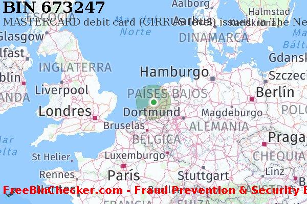 673247 MASTERCARD debit The Netherlands NL Lista de BIN