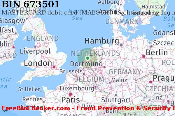 673501 MASTERCARD debit The Netherlands NL बिन सूची