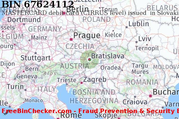 67624112 MASTERCARD debit Slovakia (Slovak Republic) SK BIN List