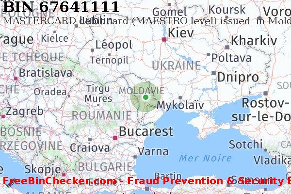 67641111 MASTERCARD debit Moldova MD BIN Liste 