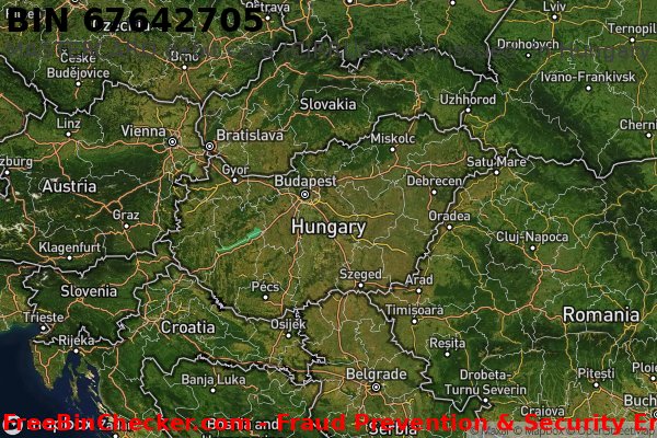 67642705 MASTERCARD debit Hungary HU BIN List