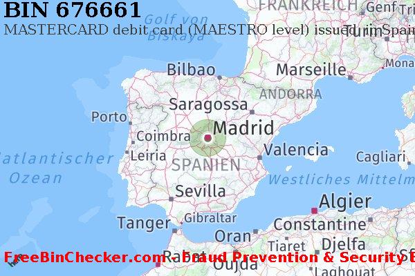 676661 MASTERCARD debit Spain ES BIN-Liste