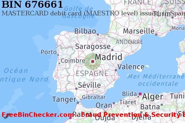 676661 MASTERCARD debit Spain ES BIN Liste 