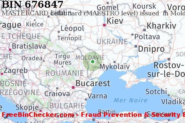 676847 MASTERCARD debit Moldova MD BIN Liste 