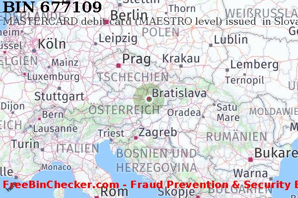 677109 MASTERCARD debit Slovakia (Slovak Republic) SK BIN-Liste