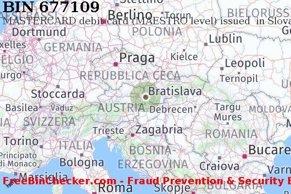 677109 MASTERCARD debit Slovakia (Slovak Republic) SK Lista BIN