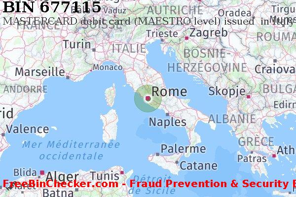 677115 MASTERCARD debit Italy IT BIN Liste 
