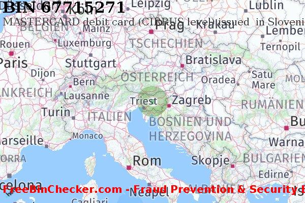 67715271 MASTERCARD debit Slovenia SI BIN-Liste