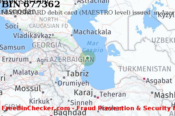 677362 MASTERCARD debit Azerbaijan AZ Lista BIN