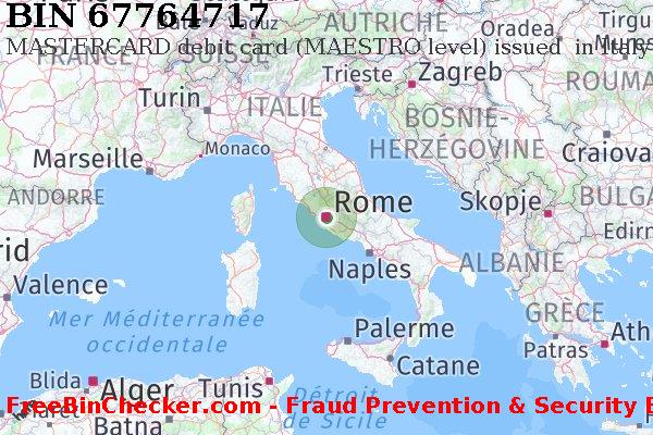 67764717 MASTERCARD debit Italy IT BIN Liste 