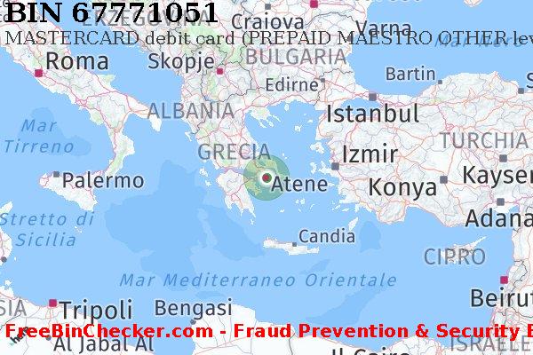 67771051 MASTERCARD debit Greece GR Lista BIN