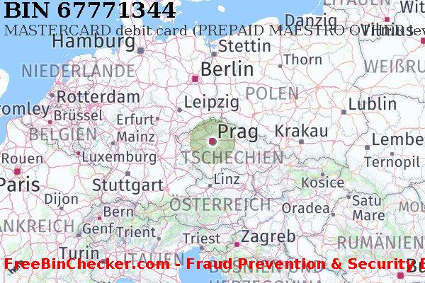 67771344 MASTERCARD debit Czech Republic CZ BIN-Liste