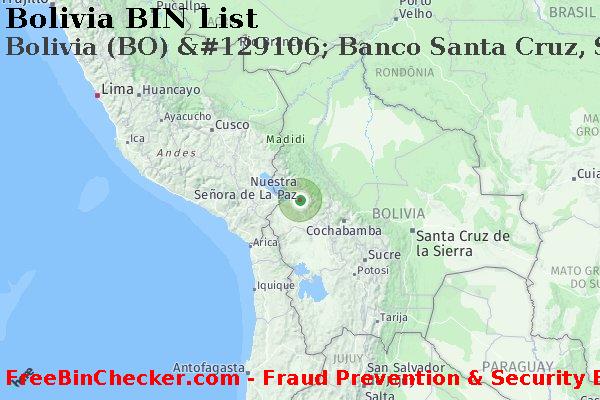Bolivia Bolivia+%28BO%29+%26%23129106%3B+Banco+Santa+Cruz%2C+S.a. Lista de BIN