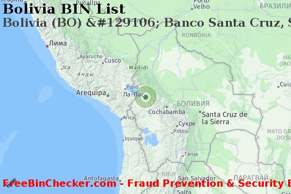 Bolivia Bolivia+%28BO%29+%26%23129106%3B+Banco+Santa+Cruz%2C+S.a. Список БИН