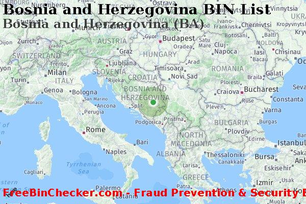Bosnia and Herzegovina Bosnia+and+Herzegovina+%28BA%29 BIN List