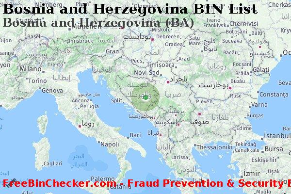 Bosnia and Herzegovina Bosnia+and+Herzegovina+%28BA%29 قائمة BIN