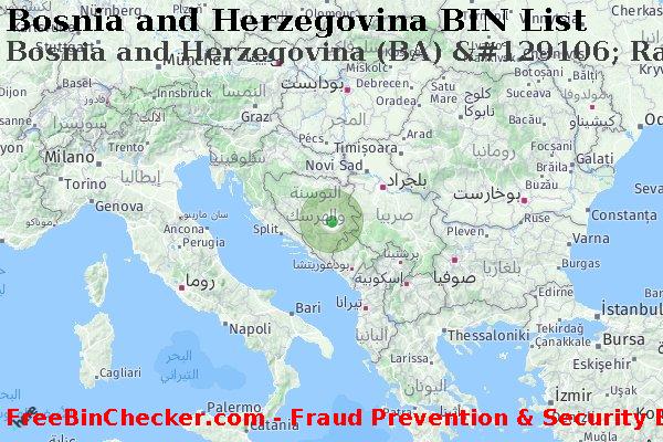 Bosnia and Herzegovina Bosnia+and+Herzegovina+%28BA%29+%26%23129106%3B+Raiffeisen+Bank+Dd+Bosna+I+Hercegovina قائمة BIN