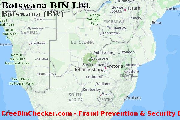 Botswana Botswana+%28BW%29 BIN List