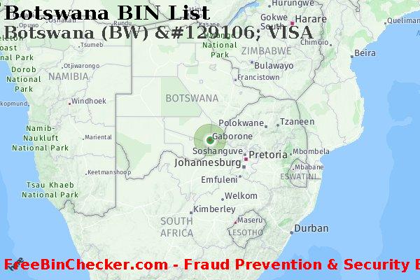 Botswana Botswana+%28BW%29+%26%23129106%3B+VISA BIN List