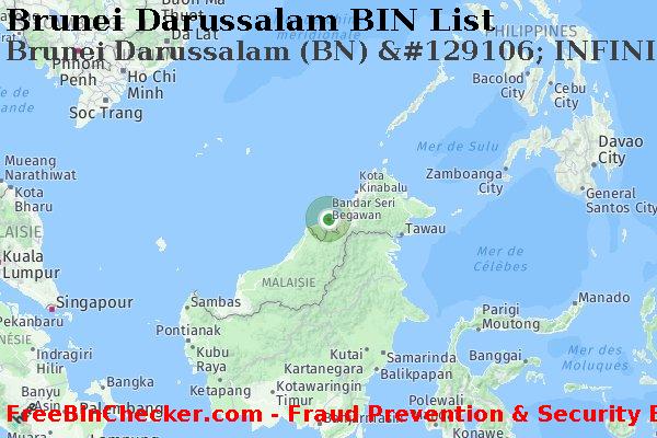 Brunei Darussalam Brunei+Darussalam+%28BN%29+%26%23129106%3B+INFINITE+carte BIN Liste 