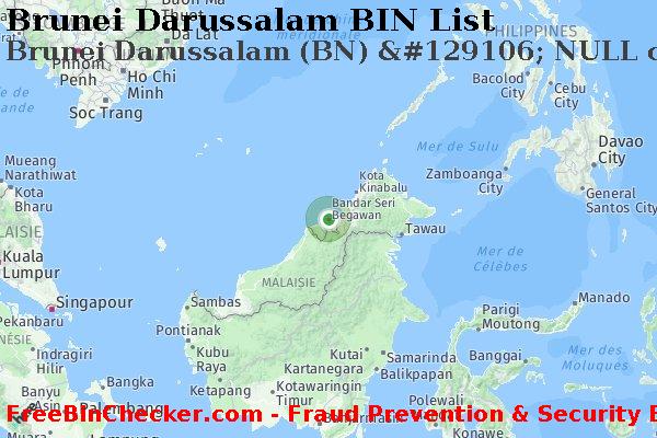 Brunei Darussalam Brunei+Darussalam+%28BN%29+%26%23129106%3B+NULL+carte BIN Liste 