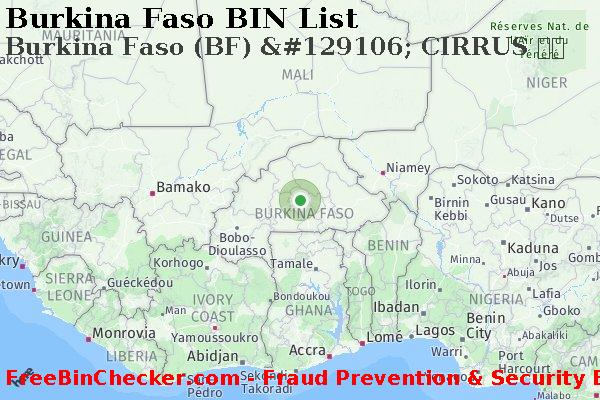 Burkina Faso Burkina+Faso+%28BF%29+%26%23129106%3B+CIRRUS+%EC%B9%B4%EB%93%9C BIN 목록