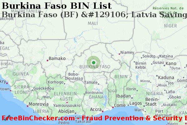Burkina Faso Burkina+Faso+%28BF%29+%26%23129106%3B+Latvia+Savings+Bank+%28latvia+Krajbanka%29 BIN-Liste