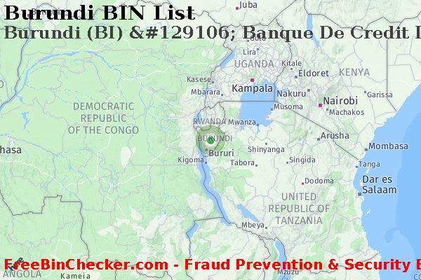 Burundi Burundi+%28BI%29+%26%23129106%3B+Banque+De+Credit+De+Bujumbura+%28bcb%29 BIN List
