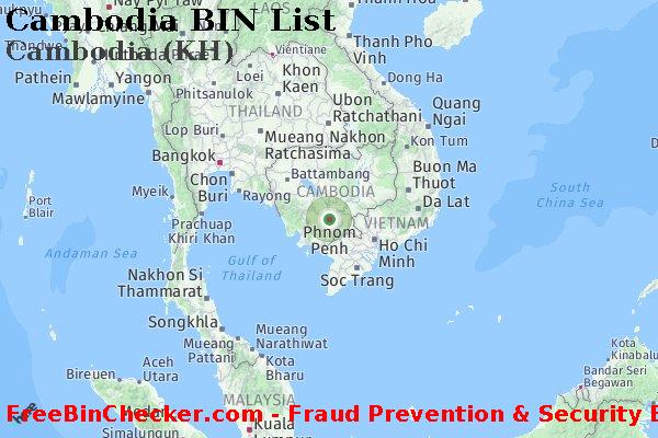 Cambodia Cambodia+%28KH%29 BIN List