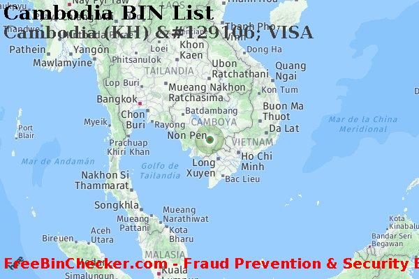 Cambodia Cambodia+%28KH%29+%26%23129106%3B+VISA Lista de BIN
