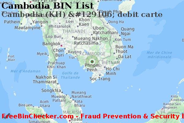 Cambodia Cambodia+%28KH%29+%26%23129106%3B+debit+carte BIN Liste 